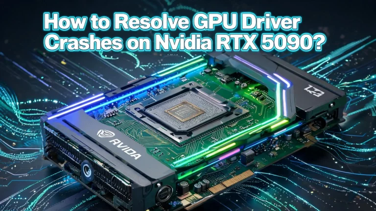 How to Resolve GPU Driver Crashes on Nvidia RTX 5090?