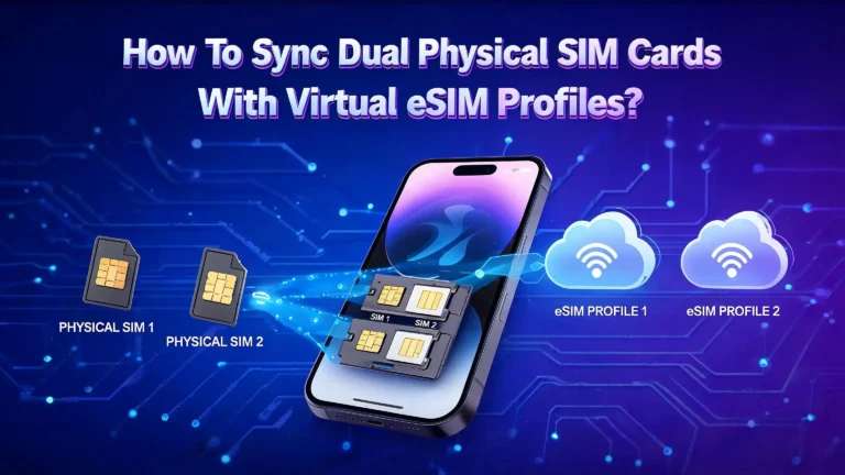 How To Sync Dual Physical SIM Cards With Virtual eSIM Profiles?