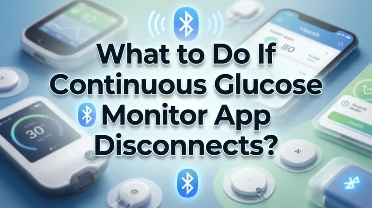 What to Do If Your Continuous Glucose Monitor App Disconnects?