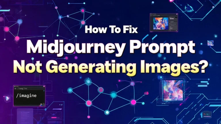 How To Fix Midjourney Prompt Not Generating Images?
