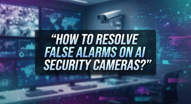 How To Resolve False Alarms On AI Security Cameras?