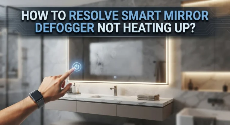 How To Resolve Smart Mirror Defogger Not Heating Up?