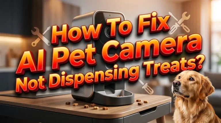 How To Fix AI Pet Camera Not Dispensing Treats?